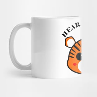 Kawaii Tiger Mug